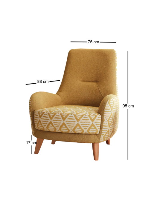 Atelier Del Sofa Silla Alada Amarilla Atelier Del Sofa Silla Alada Amarilla